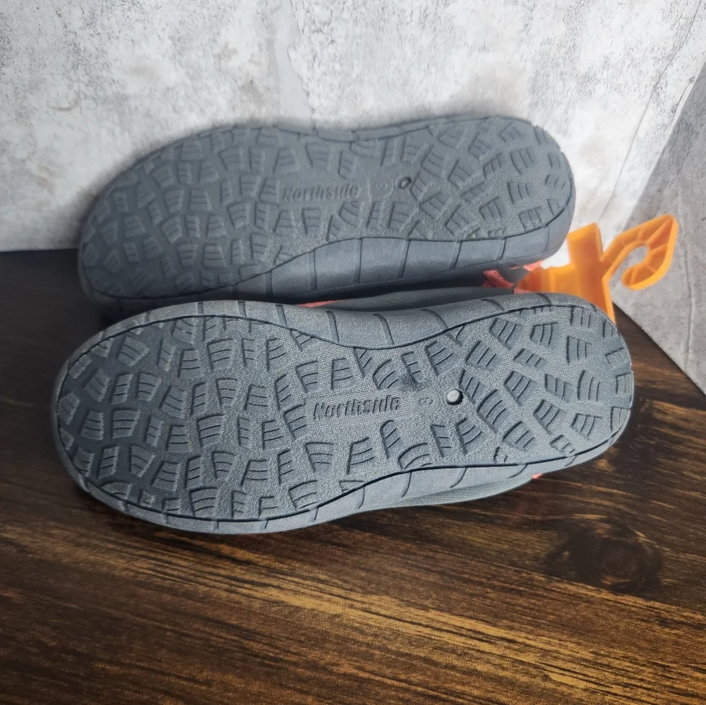 Northside | Gray & Pink Watershoes | Youth Size 3